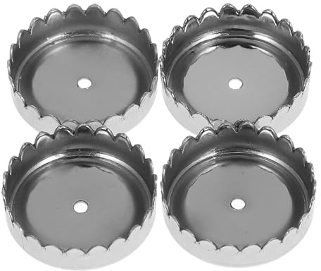 Cabilock 4 Piezas Soporte Magnético de Jabón para Baño y Cocina en Acero Inoxidable Pulido Liso y Fácil Instalación, Contenedor de Jabón Desagüe y Diseño Extraíble