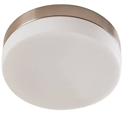 Lindby Deckenlampe Bad IP44 Ø 18 cm, Deckenleuchte 1x E27 ohne Leuchtmittel Wohnzimmerlampe Esszimmerlampe Flurlampe Badezimmerlampe Badleuchte