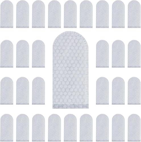 100 PCS Cotton Finger Cots, Finger Covers Protection for Finger Tips, Breathable, Sweat Resistant, and Wear-Resistant, Perfect for Work, Nails Cleaning, and Injured Fingers (White)