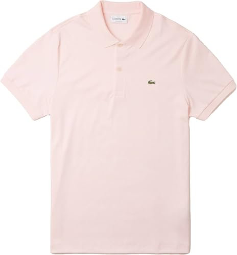 Lacoste Polo da Uomo in Jersey Pima particolarmente Morbido in Cotone, Fenicottero, XL, Fenicottero, XL
