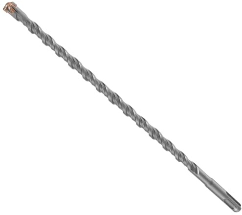 Flintronic SDS PLUS betongborrsats med 10 hammarborrar, 350 mm, stenborr, betongborr, fyrskärare, dubbelspiral, borrverktyg för borrning i betong, sten, trä, tegel och keramik.