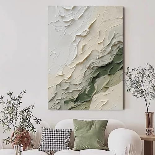 Genérico Cuadros Salon, Imágenes De Arte Originales De Playa Y Mar, Pintura Al Óleo Pintada A Mano Sobre Lienzo, Textura Abstracta Sin Marco, Arte Estético, Decoración De Pared Para Sala De Est