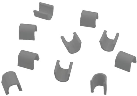 CABLEFIX INOFIX Anschlüsse für 2201 Kanäle, Silber, 3211-7-