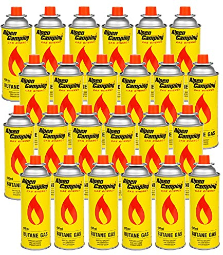 Alpen Camping Cartuccia di Gas 400 ml Camping Fornello a Gas (24)