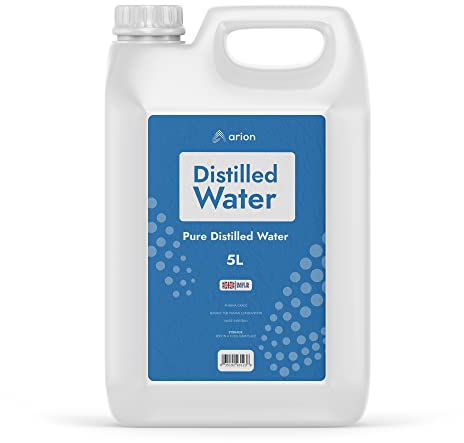 Winstons ARION Distilled Water 100% Pure Steam Distilled Water (5 Litre)