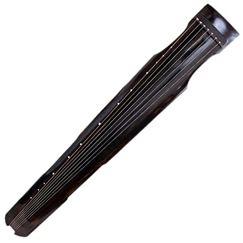 TSTS paulownia Guzheng Guqin Lyre Zither Fuxi-style Zhong Ni-style Stringed Instrument 7 Strings Ancient Zither (Color : 2)