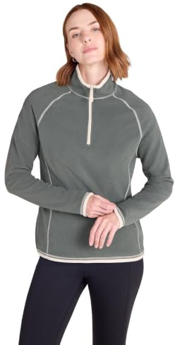 Mountain Warehouse Montana Womens Fleece Jumper | Durable & Lightweight Anti-Pill Ladies Half-Zip Top with Soft Microfleece for Warmth & Comfort, For Winter Layering