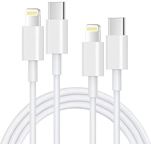 USB C to Lightning Cable 1M+1.8M [Apple MFi Certified] Fast USB C iPhone Charger Cable 2Pack 3FT+6FT Lightning to Type C Cable for iPhone 14 Pro Max 13 12 11 X XS XR Plus