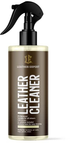 Detergente per pelle 500 ml senza alcool – Detergente per pelle liscia – per auto, divano – Antistatico Leather Cleaner neutralizzare gli odori – Formula biodegradabile