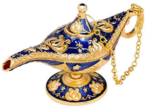 LTHERMELK Aladin-Lampe, Aladin Aladin Legende Klassische Dekoration, Magische Lampe des Genies Ornamente, wunderlampe, Heimdekoration, Geburtstagsgeschenk