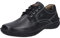 Josef Seibel Herren Bequemschuhe New Anvers 06,Weite K (Extra weit),Wechselfußbett,komfortweite,Schnuerschuhe,Schnuerer,schwarz / 49-100,46 EU