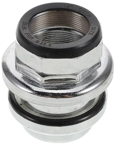 Alipis Serie Sterzo in Metallo per Bici Elettrica Cuscinetti Attacco Manubrio e Forcella Anteriore Stabile Accessorio Compatto per Ciclismo Urbano e Viaggi
