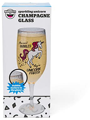 BigMouth Inc - Bicchiere da Champagne con Unicorno
