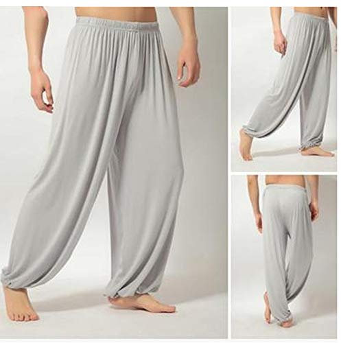 JTKDL Pantalones De Tai Chi Bloomers Ropa De Práctica Hombres Y Mujeres Artes Marciales De Verano Ejercicio De La Mañana Ropa De Tai Chi,C-L
