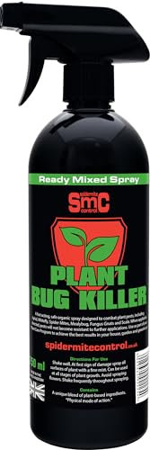 SMC Spidermite Control 750ml Organic Plant Bug Killer/Pest Killer - Ready to Use Spray | Natural Garden Bug Spray | Child & Pet Friendly.