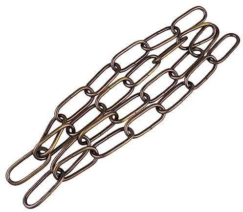 CANIGHT Eisenkette 1 M Länge Stabile Gliederkette 4 Mm Dicke Lampenkette Aus Metall Hängekette Für Beleuchtungszubehör Und Anwendungen