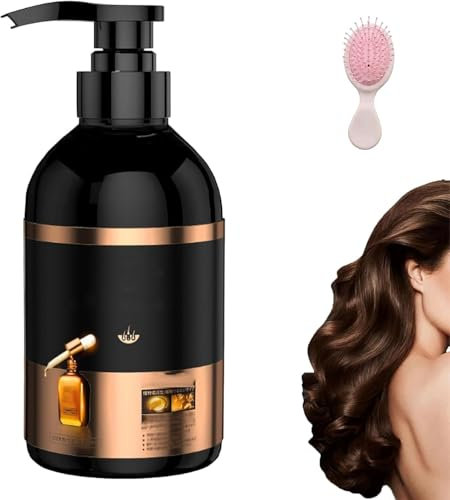 Bai Hei Ke Shampoo,Anti-Hair Loss Shampoo,Ginger Plant Extract Anti-Hair Loss Hair Shampoo,Multi-purpose Volumizing Hair Shampoo,Ginseng Extract Root Nourishing Shampoo (300ml)