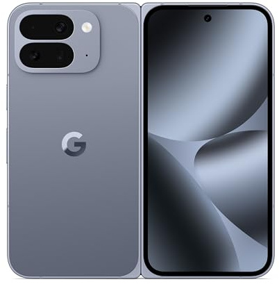 Google Pixel 10 Pro Fold - Unlocked Android Smartphone with Gemini - Advanced Triple Rear Camera System - 24+ Hour Battery – Foldable Display - Hands-Free Video - Moonstone, 512GB