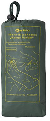 Wäfo 1-Mann-biwaksack Nanga Parbat, olivgrün, One Size, 5205/260