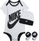 Nike Baby - Jungen mn0073-001_6-12m Socken, Weiße Sportswear, 6-12 Monate EU