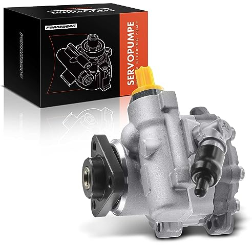 Frankberg Bomba Hidráulica de Dirección Asistida sin Poleas Compatible con 5er E60 E61 M5 5.0L 2004-2010 6er E63 E64 M 5.0L 2005-2010 Sustituir# 32412282951