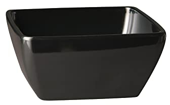 APS 79001 Friendly Bowl - Cuenco (plástico, 9 x 9 x 4 cm), color negro