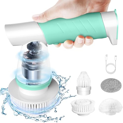 Brosse de Nettoyage électrique pour Salle (Gris Ordinaire)