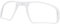 Saucer Einsatz Clip-On | Rx Optischer Einsatz für Oakley Sutro OO9406 | Sutro Lite OO9463 Sonnenbrille - Transparent, farblos, Einheitsgröße