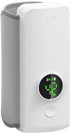 Chauffe-biberon portable, chauffe-biberon | Chauffe-lait portable sans fil pour bébé,Réchauffeur de voyage réglable à chauffage rapide du lait alimenté par batterie pour le lait maternel ou les prépar