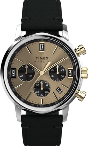 Timex Herren Chronograph Quarz Armbanduhr Marlin