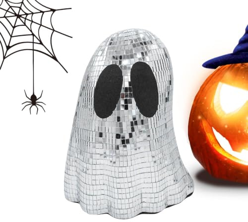 Halloween Disco Spöke Dekorationsfigur Klassisk Vintage Festlig Tema | Disco Spöke Etagebricka Dekorationsfigur För Skrivbord, Spiselkrans, Arbetsrum, Fester Och Samlingar, Husäga