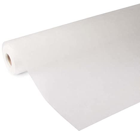 Fibre de verre pré-peinte Maille 160g 5000 x 100cm Blanc à peindre Revêtement mural de rénovation, Isolant thermique, Protection murale