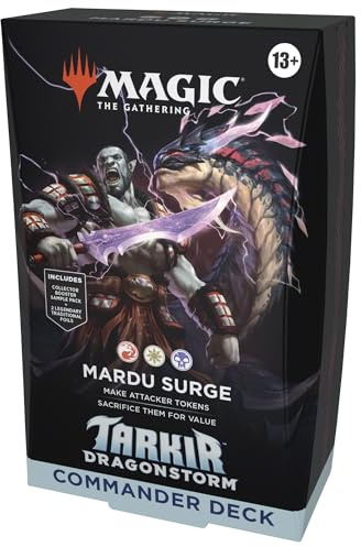 Deck Commander Magic : The Gathering Tarkir : la tempête des Dragons - Déferlement des Mardu (Version Anglaise)
