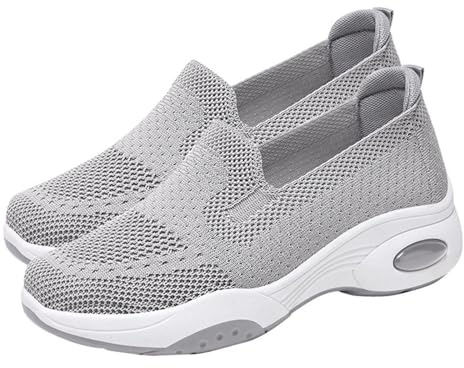 Scarpe Ortopediche Alluce Valgo Donna Sneakers Antiscivolo Comode Basket Leggere Scarpe Ortopediche Trekking con Cuscino Aria a Punta Larga Traspirante Outdoor Sneaker da Ginnastica Sport Traspiranti
