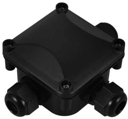 NUOBESTY Scatola Giunzione per Esterni Scatola Giunzione per Protezione Elettrica Connettore Resistente Agenti Atmosferici per Uso