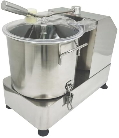 UPLTOE Tritatutto e tritacarne per Verdure,Robot da Cucina Elettrico ad Alta capacità da 1800W,Lame in Acciaio Inox per Un Taglio rapido Una macinatura Perfetta,per ristoranti e Cucina. 6L