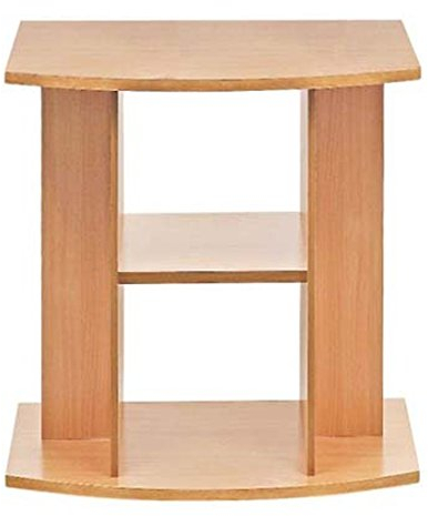Aquarium Unterschrank Budget für Becken 60 x 30 x 60 mit gewölbter Frontscheibe Buche