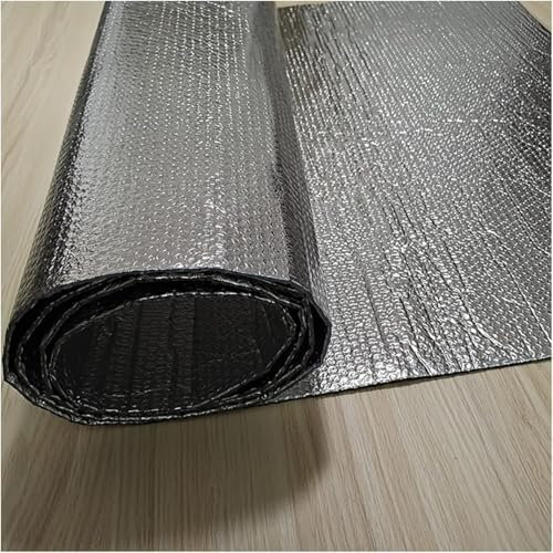 barriera al Vapore Involucro Isolante Termico barriera al Vapore per pareti, Pavimenti, tetti, Garage Larghezza (25 m)