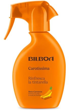 Bilboa Carotissima, Acqua Solare Betacarotene, Rinfresca la Tintarella, Dermatologicamente Testato, 200 ml