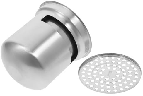 IWOWHERO Filtro Di Scarico Per Lavandino Del Bagno, in Acciaio Inox, Anti-traboccamento, Raccoglitore Di, Previene Gli Odori Per Lo Scarico Della Doccia E Della Vasca.