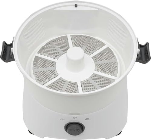 XSDAJSD Pelador de Patatas eléctrico con un Solo botón. Máquina peladora de Patatas automática para Uso Comercial y doméstico.