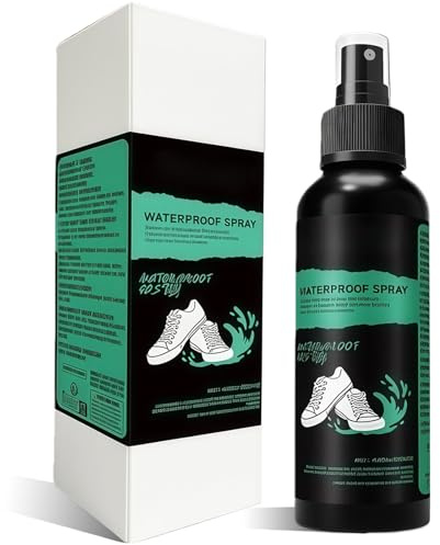 MIFARUI Shoe Protector Spray - Suede Protector - Waterproof Spray for Shoes, Rain & Stain Protection for Sneakers, Boots, Leather, Jackets, Canvas, Nubuck, Carpets (120 ML)