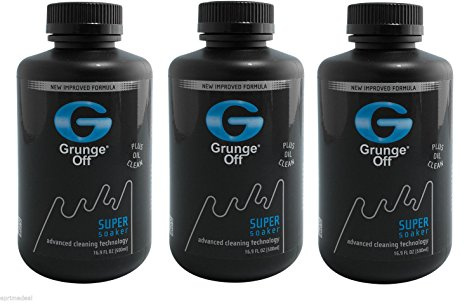 Grunge Off Super Soaker Glass Pipe Cleaner, 16 Ounce (3 Pack)