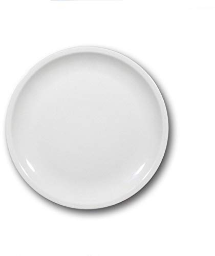 Assiette plate porcelaine blanche - D 27 cm - Roma