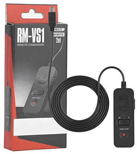 EVTSCAN Telecomando cablato, Cavo Telecomando FOTGA RM-VS1 per Sony A7 A7R A7S A7II A7RII A7M2 A6500