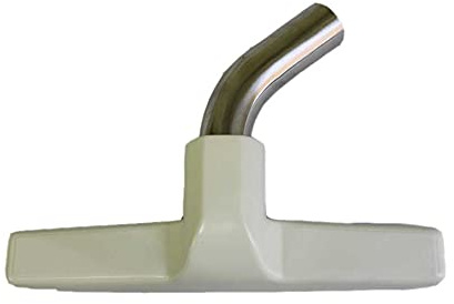 ALL PARTS ETC. 1.25” Hardwood Floor Attachment for Central Vacuum Accessories for Wood Floor, Beige Tile & Wood Floor Brush for Shop Vac, Bissell, Eureka & Other Central Vacs