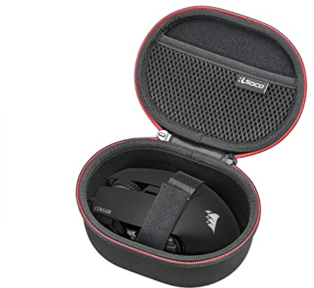 RLSOCO Hard Case for CORSAIR HARPOON RGB PRO/SCIMITAR RGB ELITE/M65 RGB ULTRA/NIGHTSABRE/NIGHTSWORD/M75/SCIMITAR/IRONCLAW Wired & Wireless Gaming Mouse
