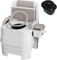 Bedside Commode, Portable Toilet For Adults, Commode Chair For Toilet With Arms, Increase The Seat Ring,Height Adjustable,Suitable For The Elderly, Pregnant Women And People With Physical Disabilities