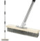 Pelle & Sol Heavy Duty Floor Scrubbing Brush - Yard Brush with Telescopic Handle - Floor Scrubber & Garden Broom for Outdoor Use - Shower Scrubber, Outdoor Broom for Decking, Pathways & Driveways.