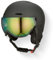 GOOFF Xtreme Skihelm mit Visier – Skihelm inklusive Skibrille – Belüftung auch mit Handschuhen am Helm bedienbar – Ohrpolster abnehmbar für warme Tage – bietet maximalen Gesichtsschutz - S